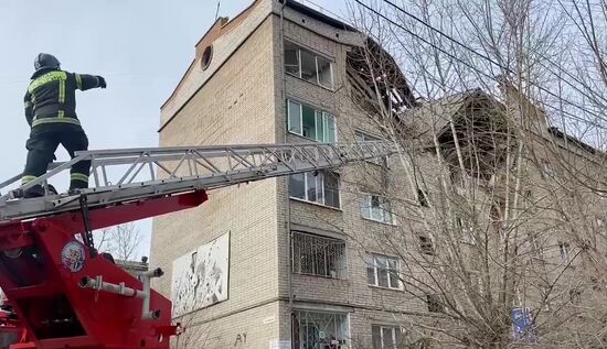 Russia Gas Explosion