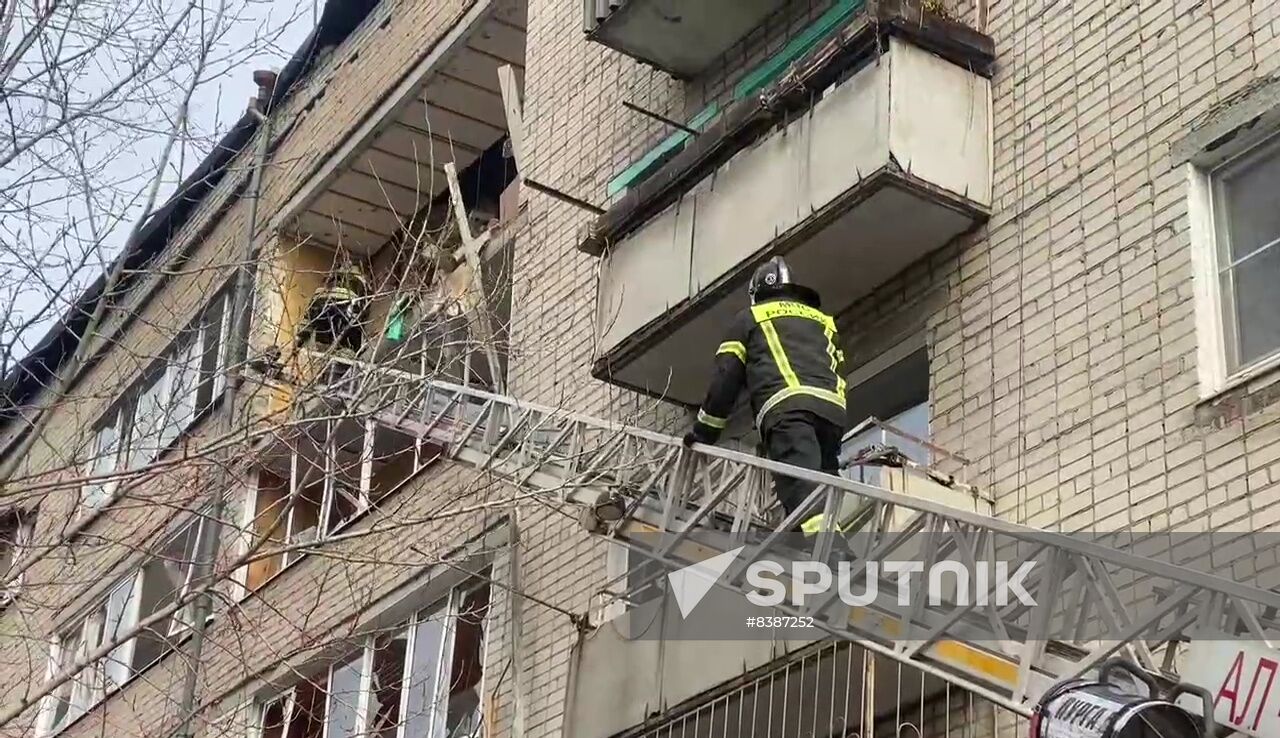 Russia Gas Explosion