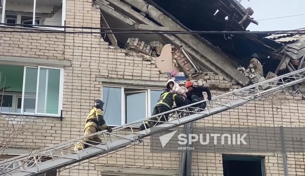 Russia Gas Explosion