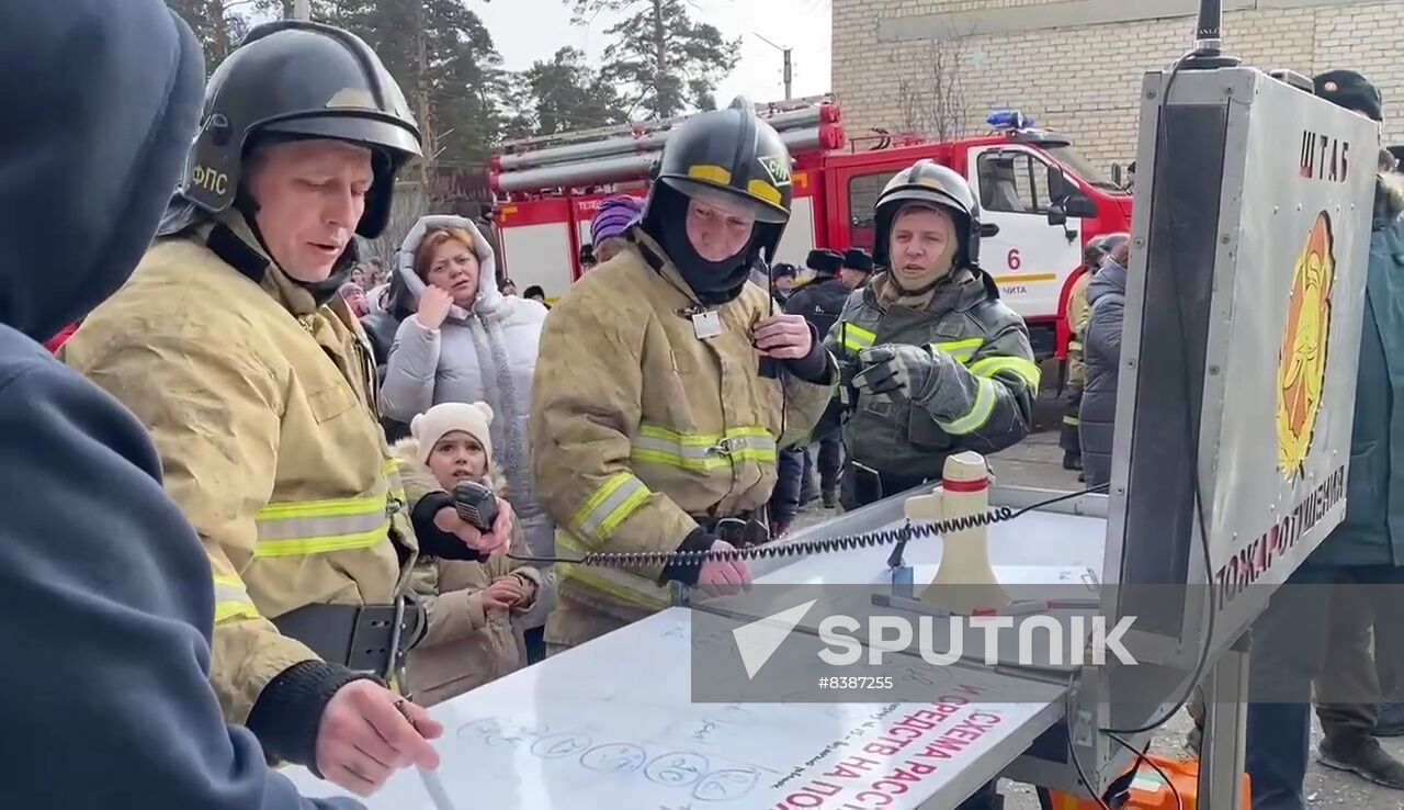 Russia Gas Explosion