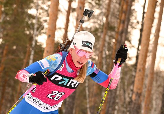 Russia Biathlon Commonwealth Cup Women