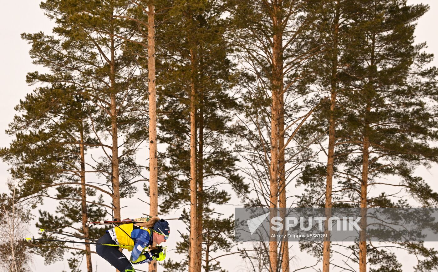 Russia Biathlon Commonwealth Cup Women