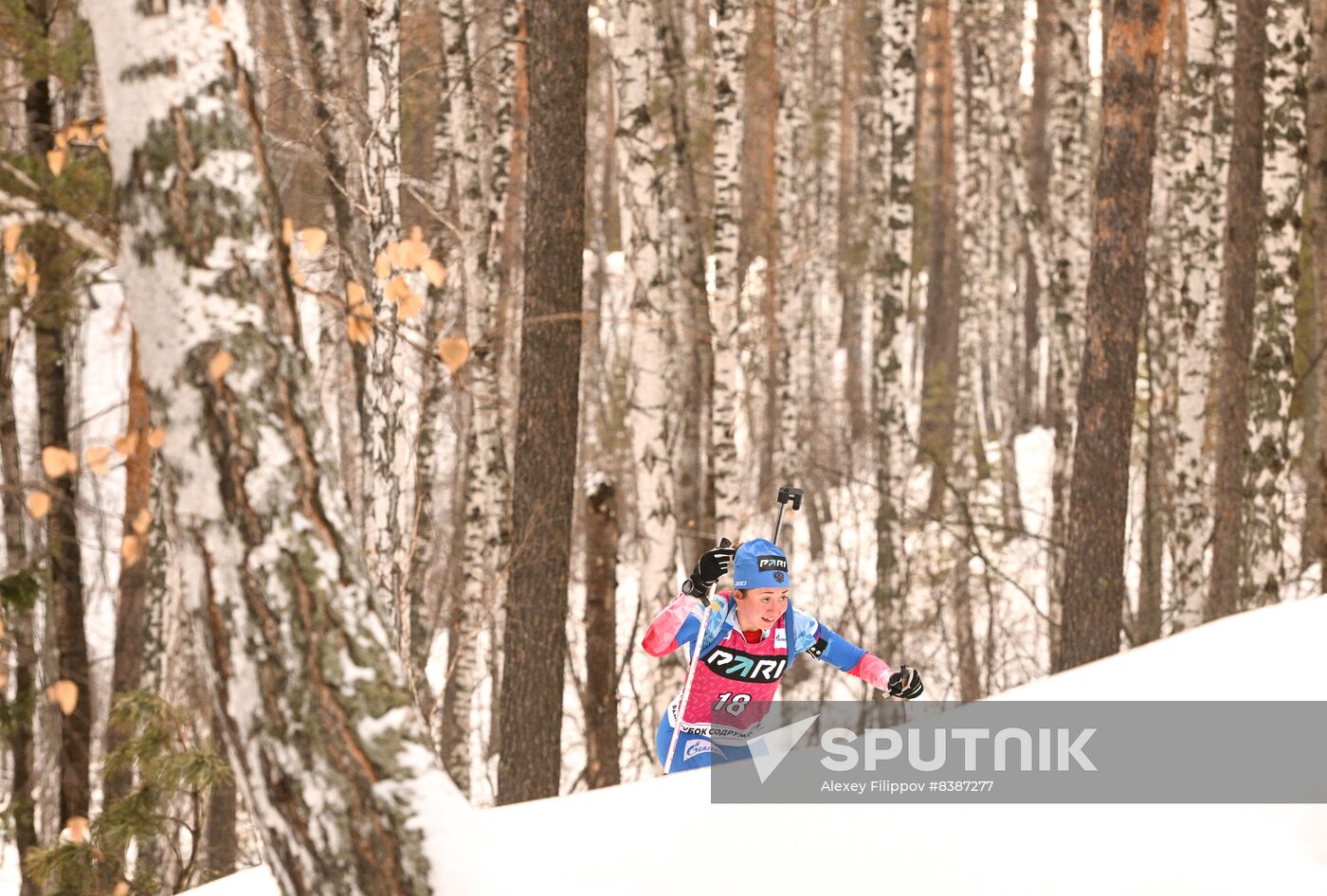 Russia Biathlon Commonwealth Cup Women