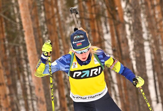 Russia Biathlon Commonwealth Cup Women