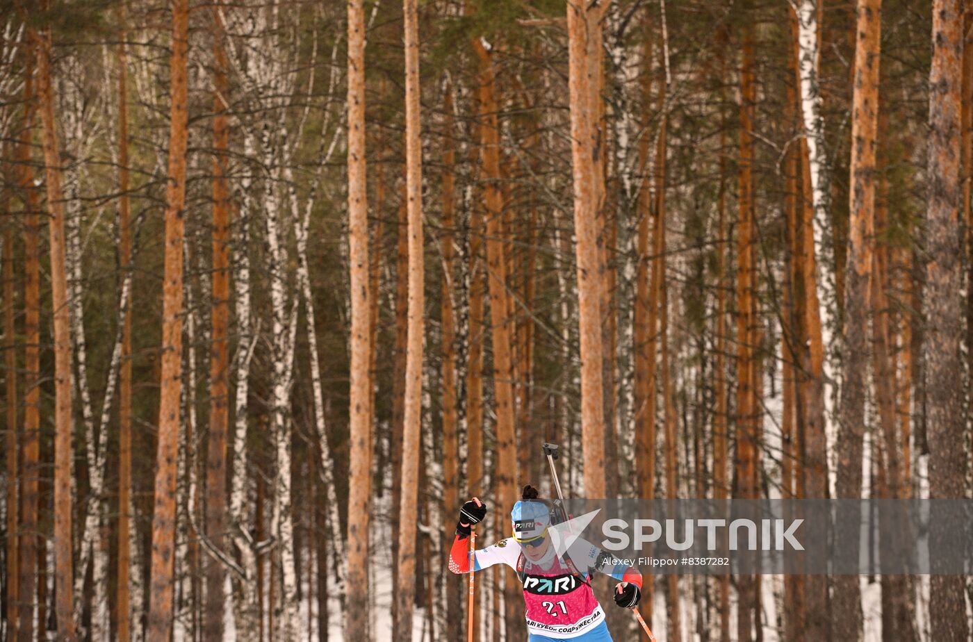 Russia Biathlon Commonwealth Cup Women