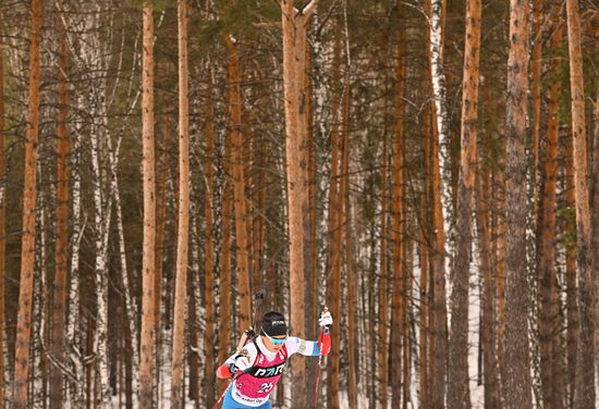 Russia Biathlon Commonwealth Cup Women