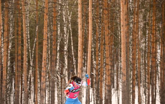 Russia Biathlon Commonwealth Cup Women