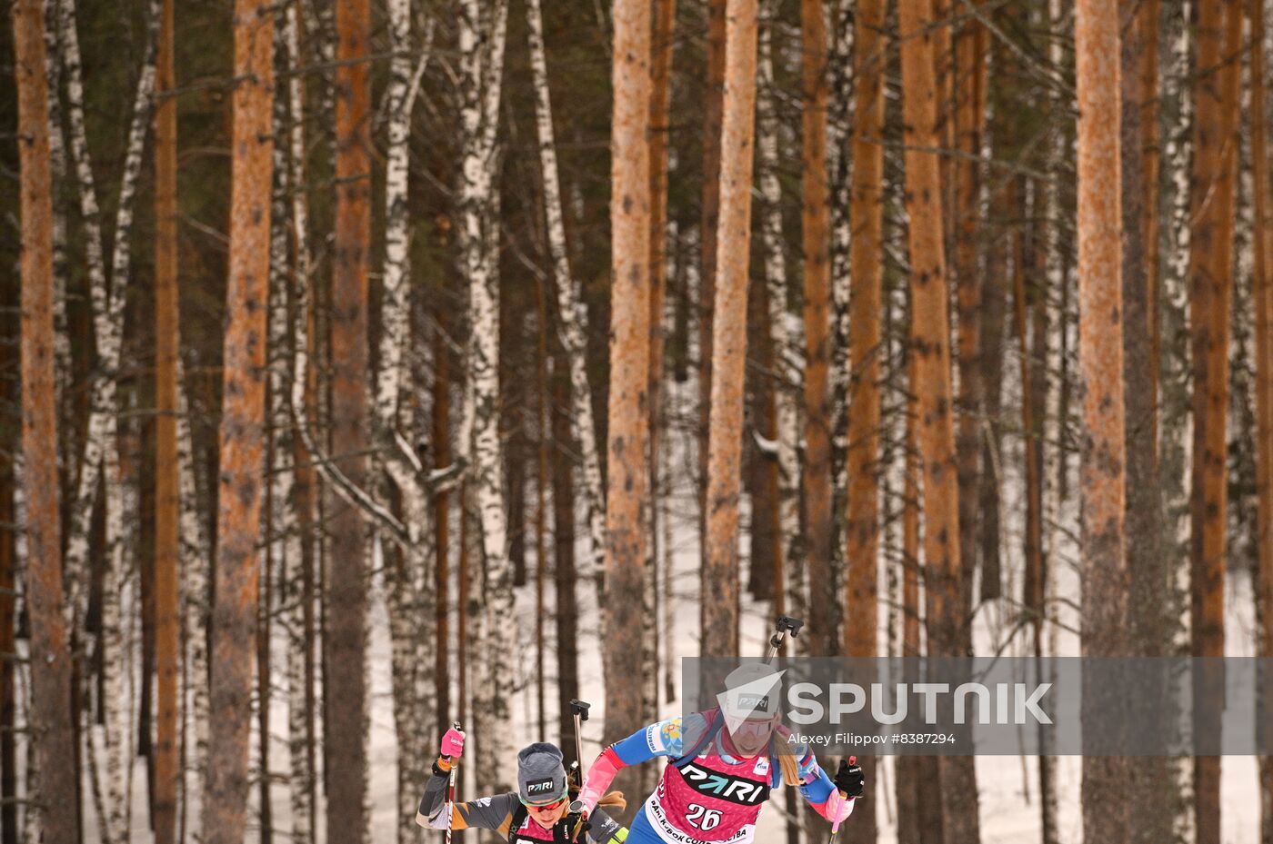 Russia Biathlon Commonwealth Cup Women
