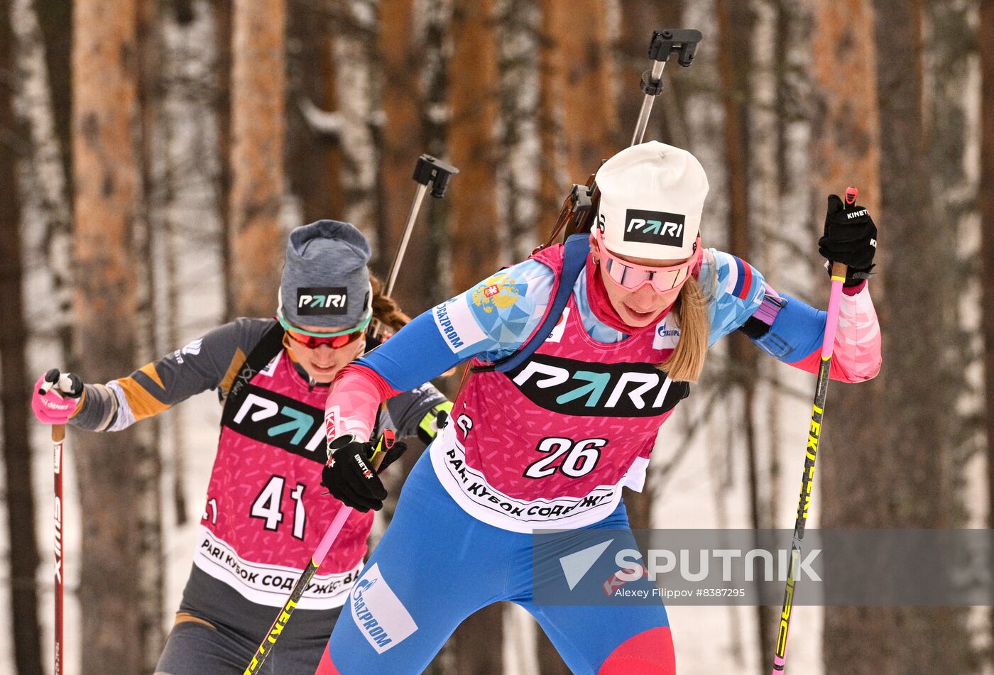 Russia Biathlon Commonwealth Cup Women