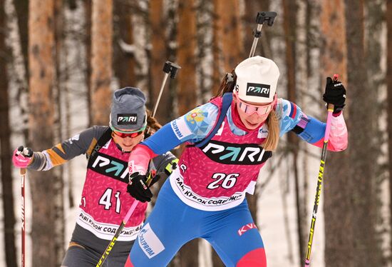 Russia Biathlon Commonwealth Cup Women