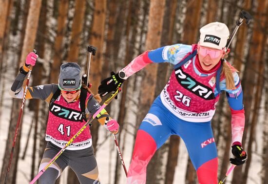 Russia Biathlon Commonwealth Cup Women