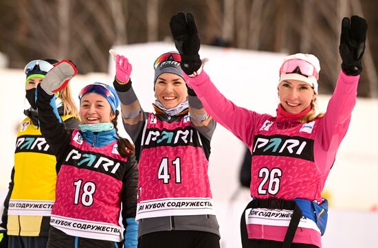 Russia Biathlon Commonwealth Cup Women