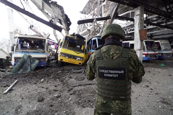 Russia Ukraine Military Operation Shelling