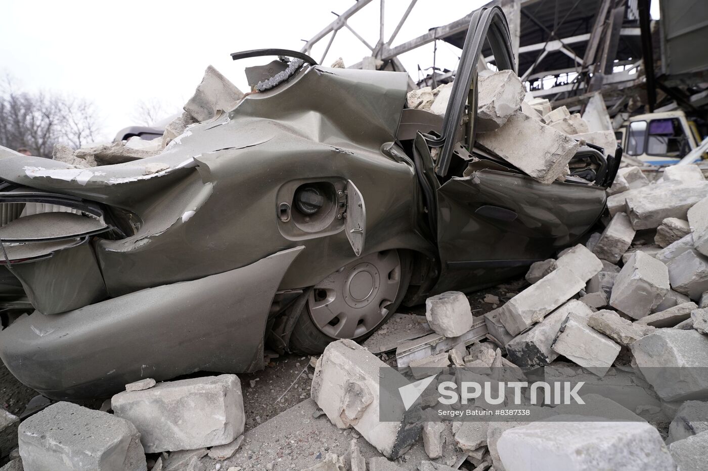 Russia Ukraine Military Operation Shelling