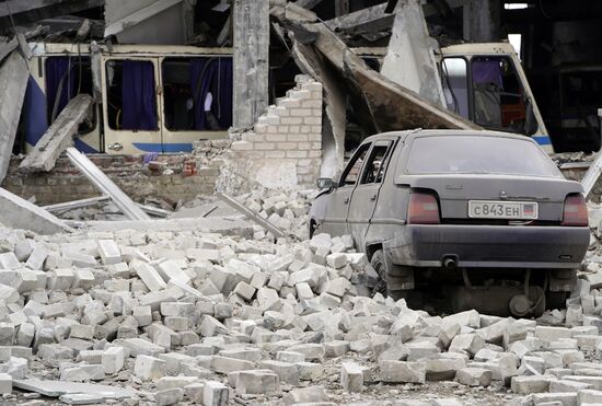 Russia Ukraine Military Operation Shelling