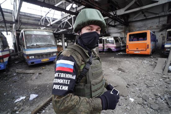Russia Ukraine Military Operation Shelling