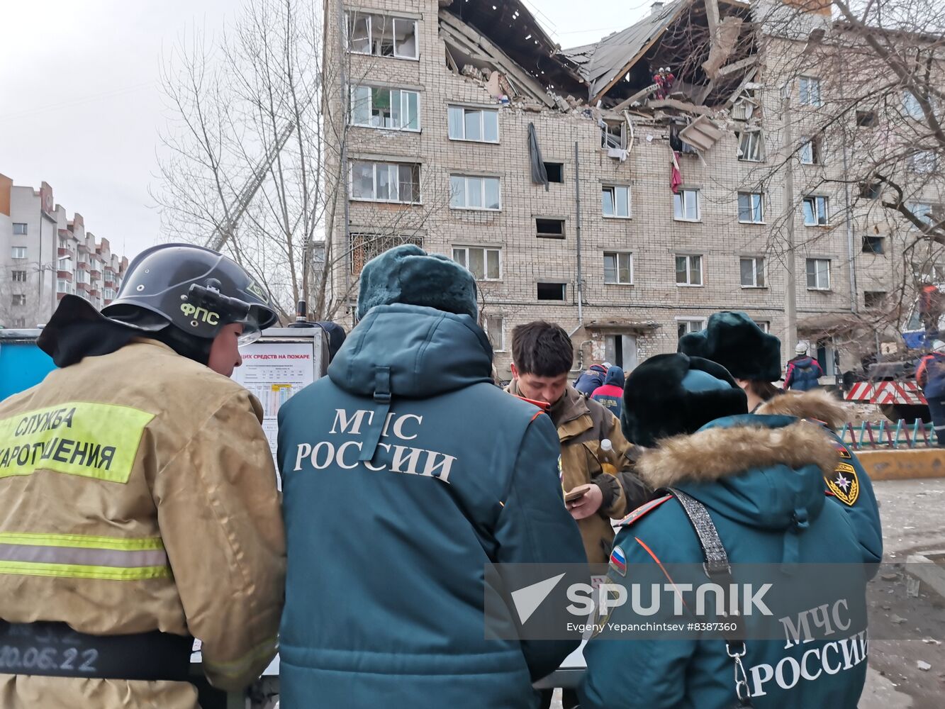 Russia Gas Explosion