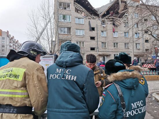 Russia Gas Explosion