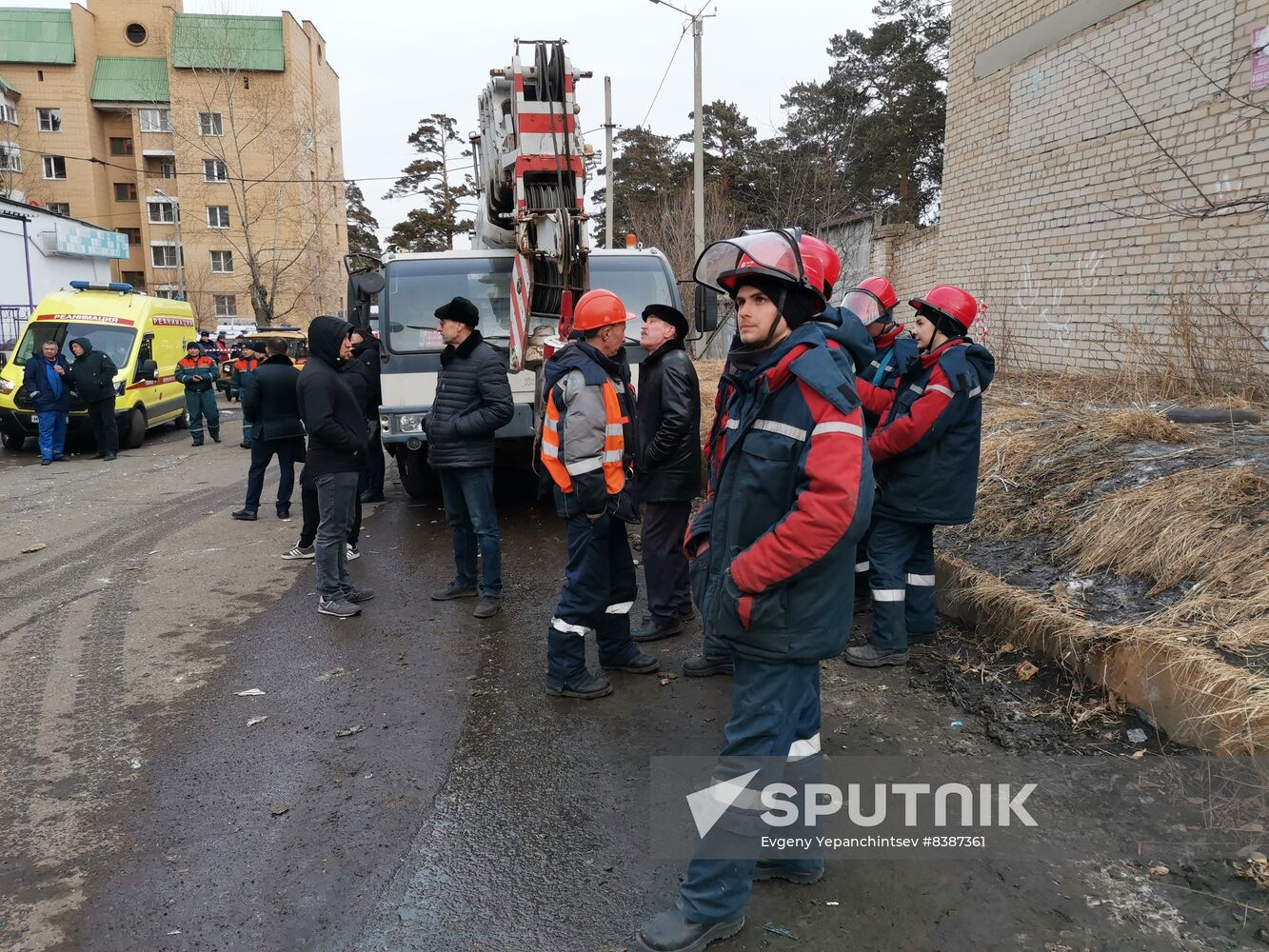 Russia Gas Explosion