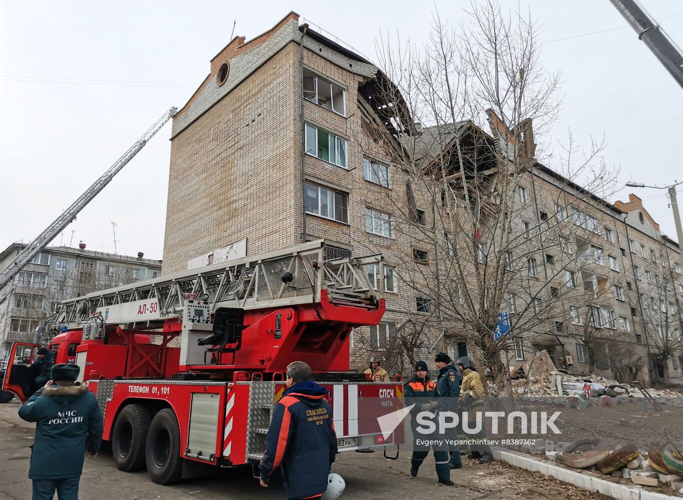 Russia Gas Explosion