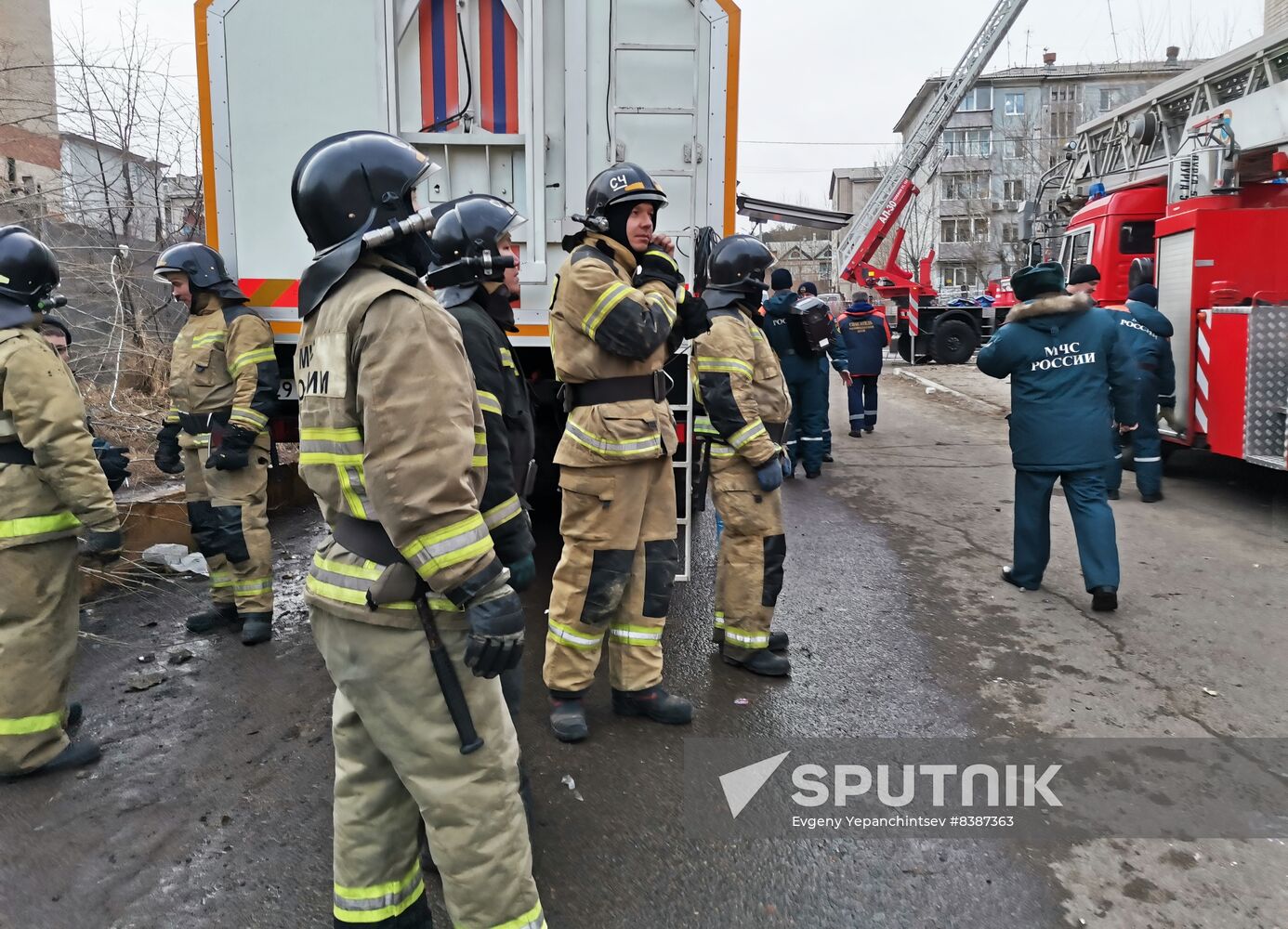 Russia Gas Explosion