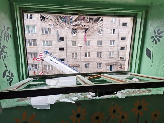 Russia Gas Explosion