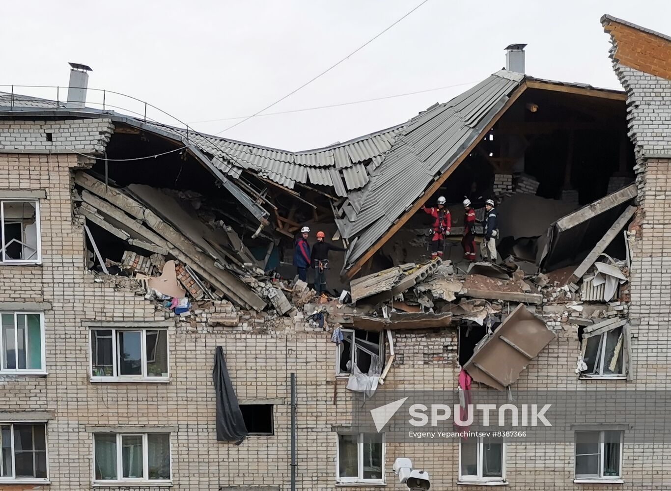 Russia Gas Explosion