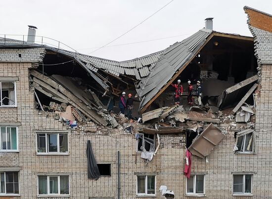 Russia Gas Explosion