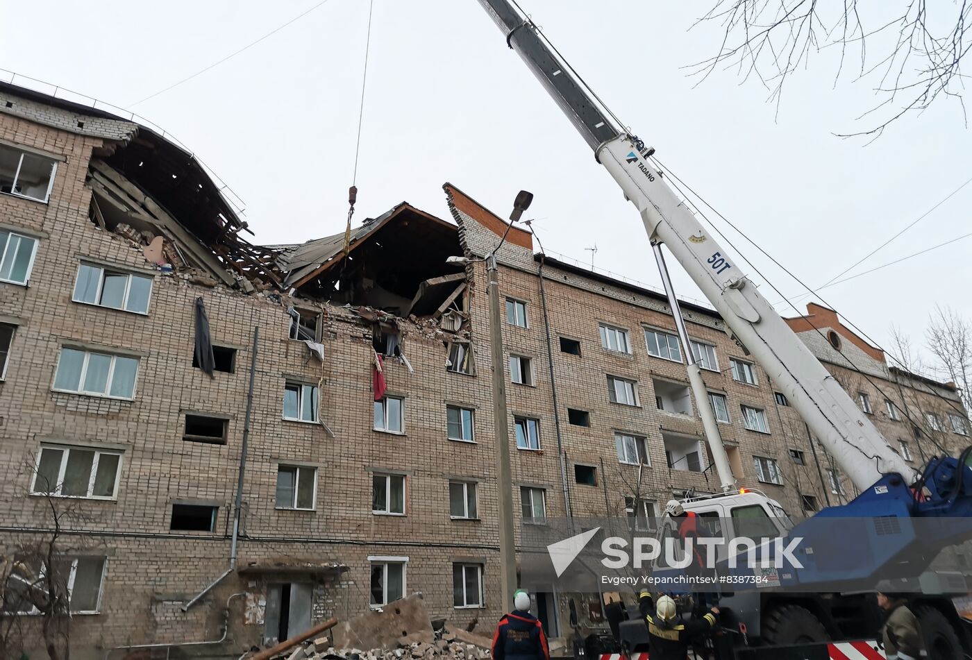 Russia Gas Explosion