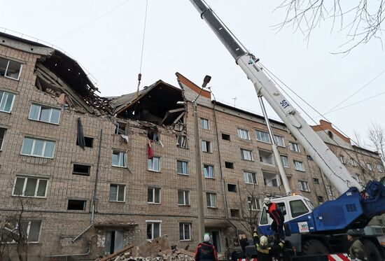 Russia Gas Explosion