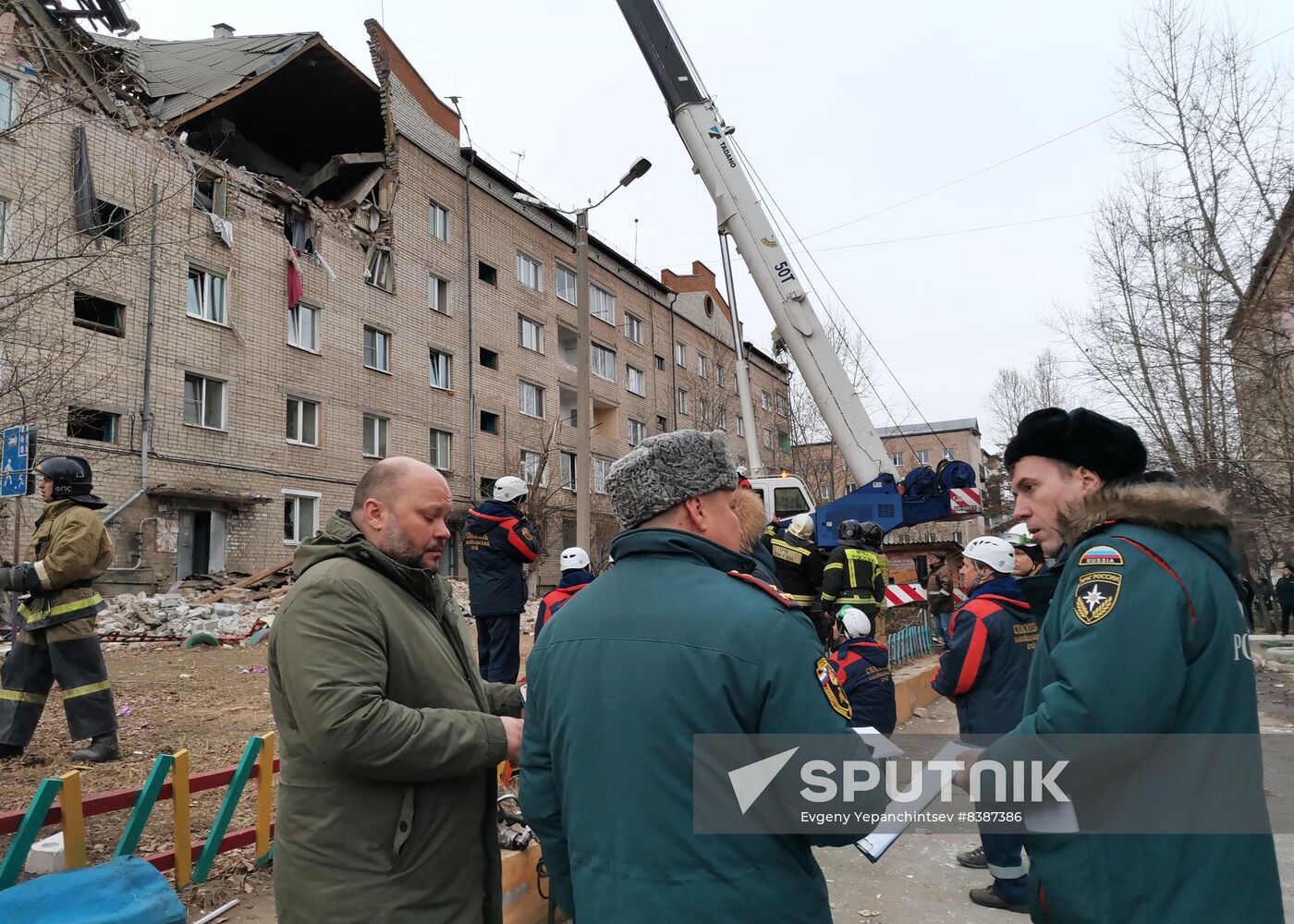 Russia Gas Explosion
