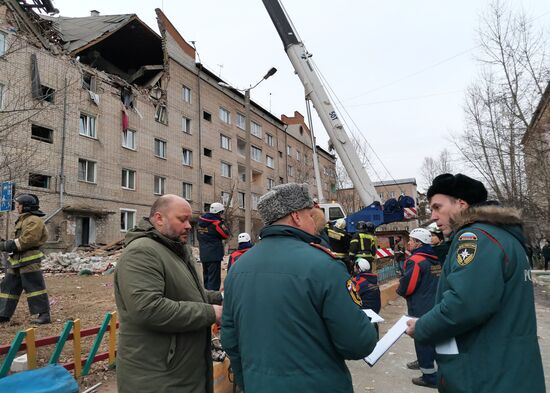 Russia Gas Explosion