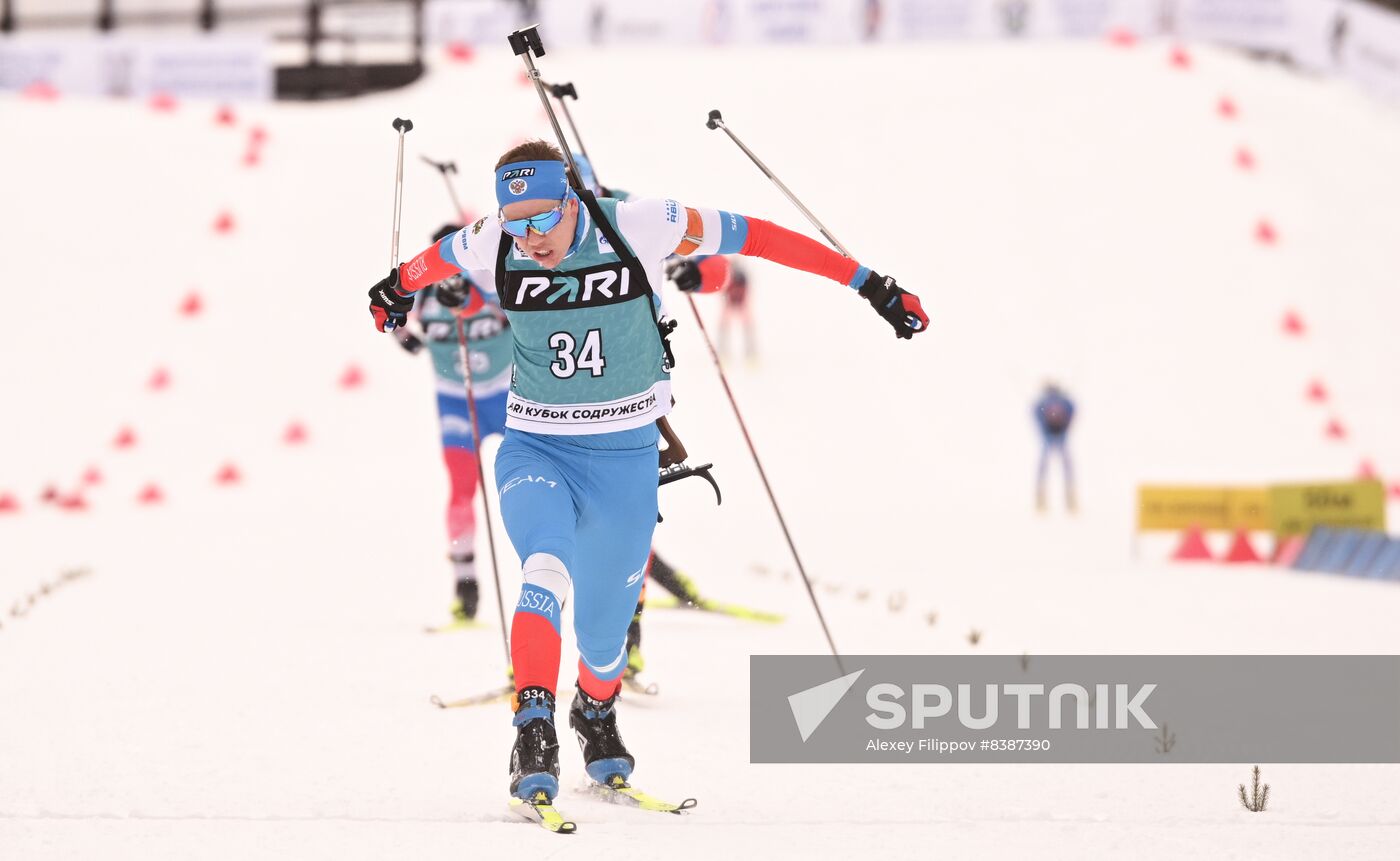 Russia Biathlon Commonwealth Cup Men