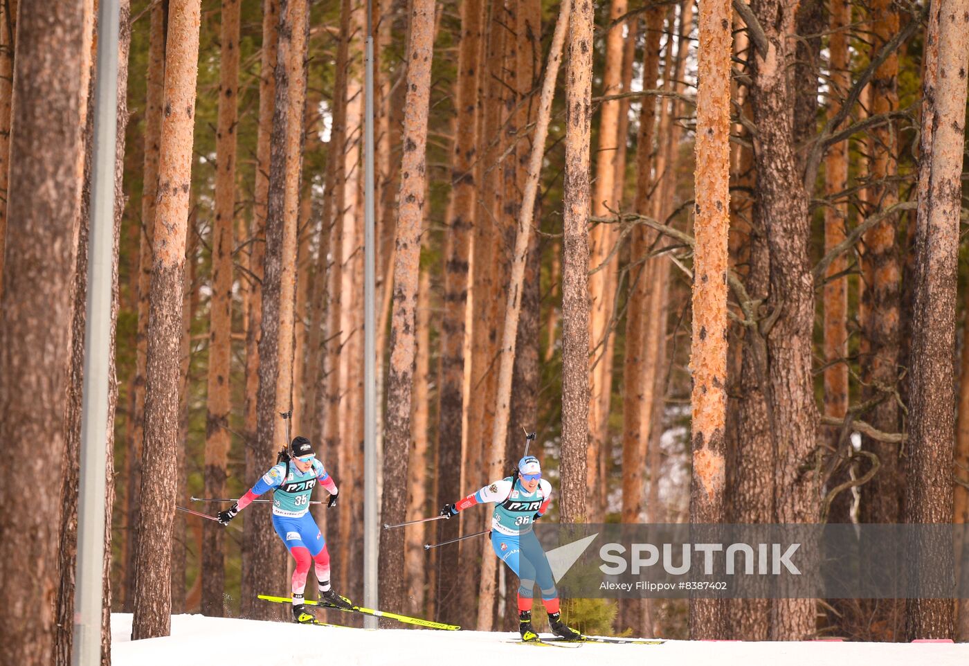 Russia Biathlon Commonwealth Cup Men