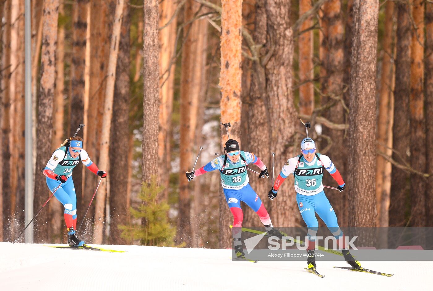 Russia Biathlon Commonwealth Cup Men