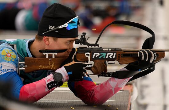 Russia Biathlon Commonwealth Cup Men