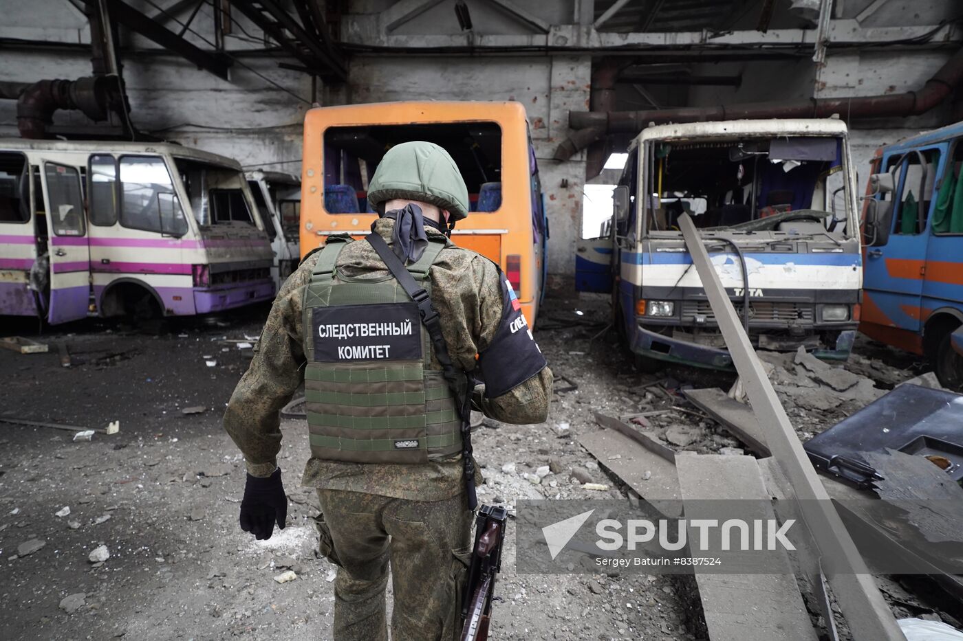 Russia Ukraine Military Operation Shelling