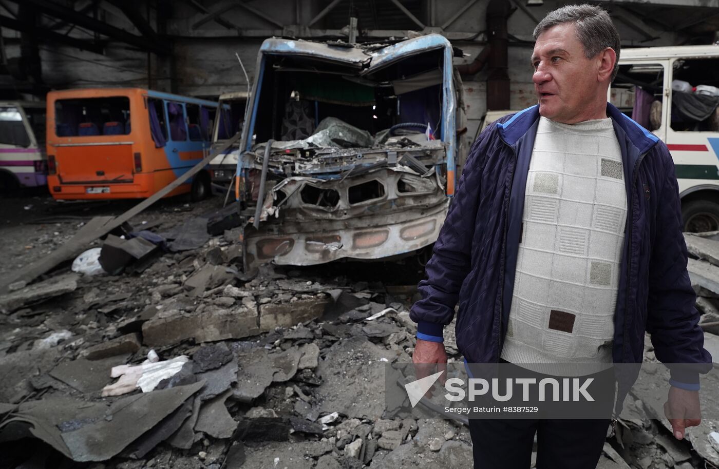 Russia Ukraine Military Operation Shelling