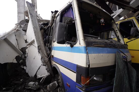 Russia Ukraine Military Operation Shelling