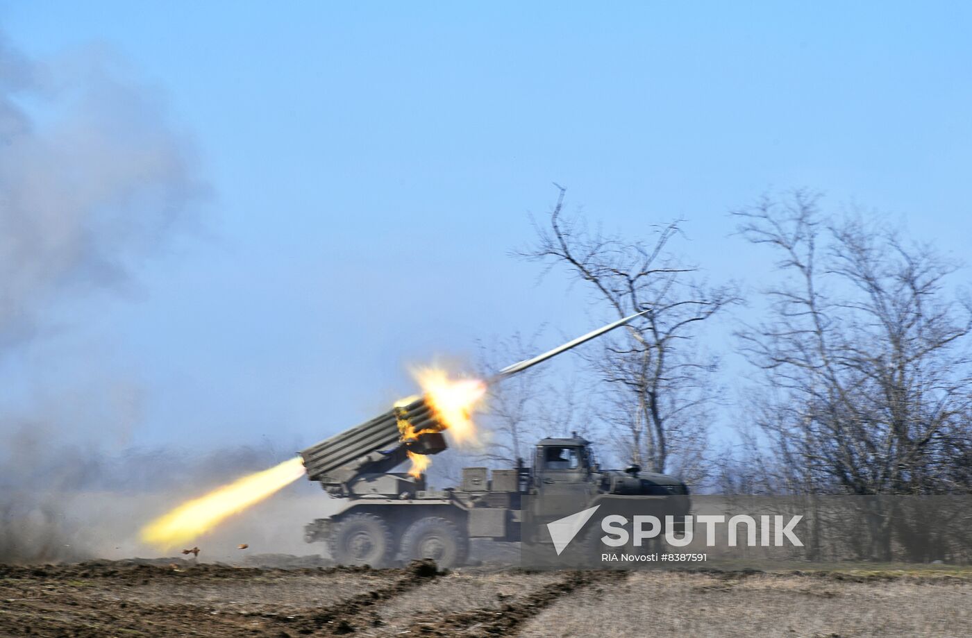 Russia Ukraine Military Operation Rocket Launchers
