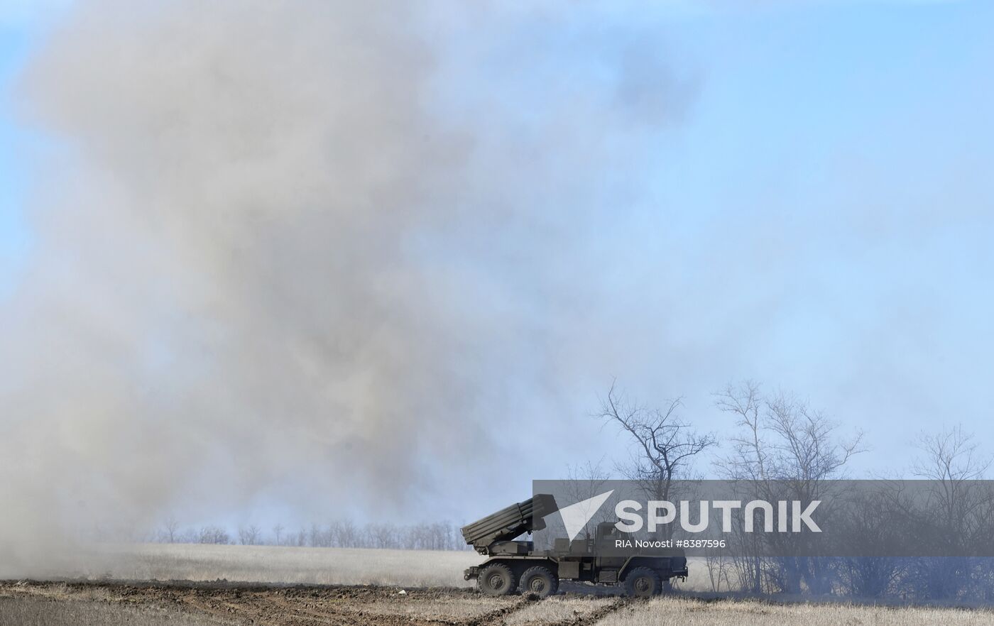 Russia Ukraine Military Operation Rocket Launchers