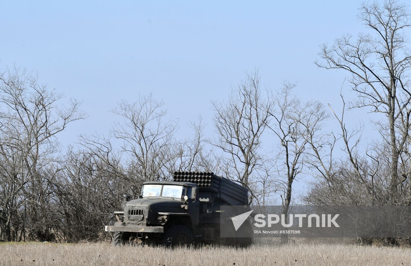 Russia Ukraine Military Operation Rocket Launchers