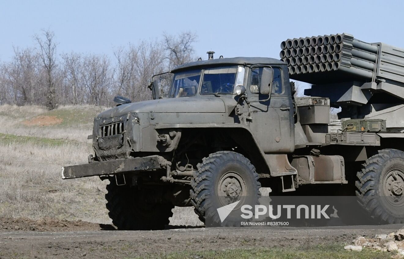 Russia Ukraine Military Operation Rocket Launchers