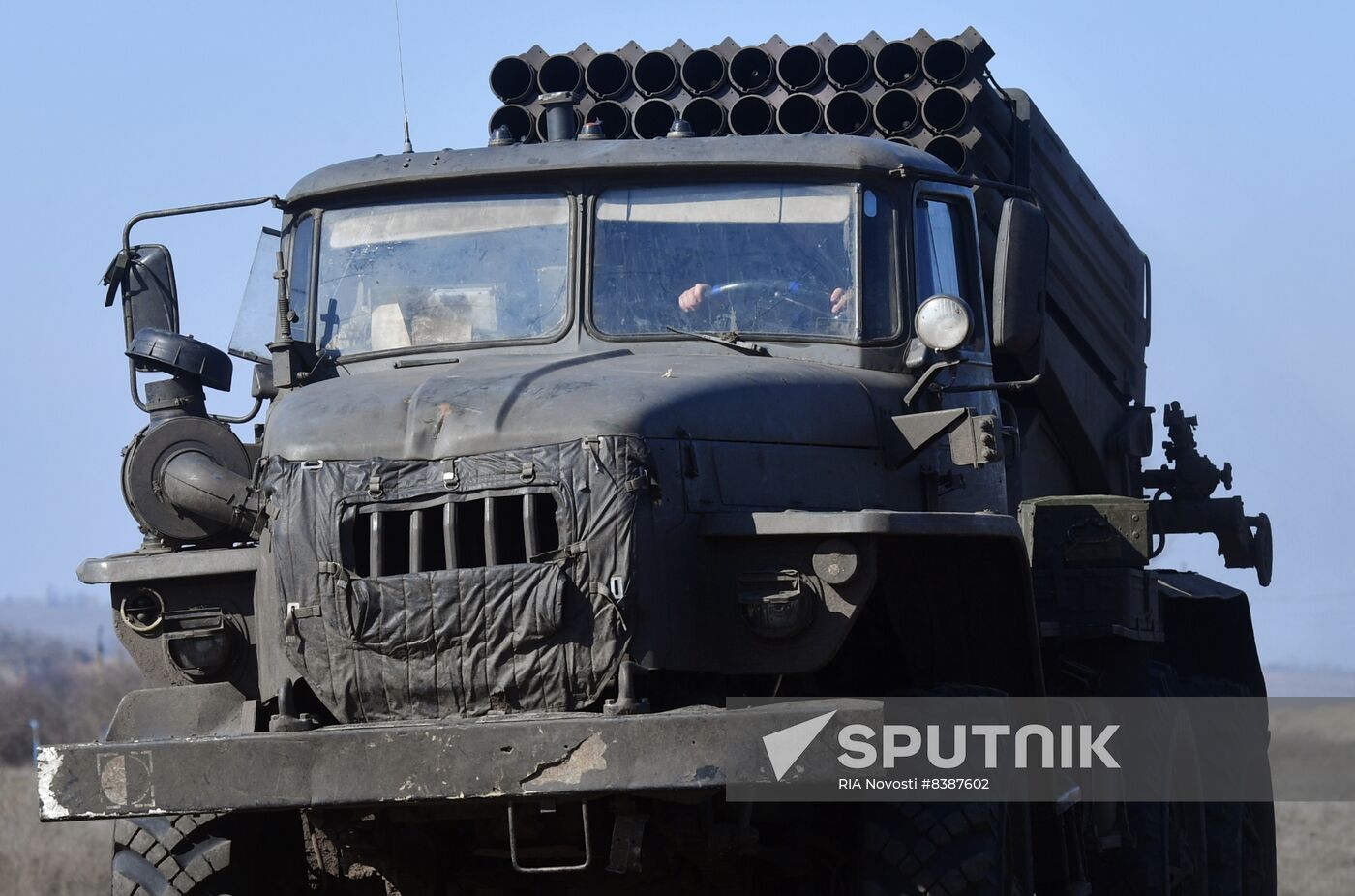 Russia Ukraine Military Operation Rocket Launchers
