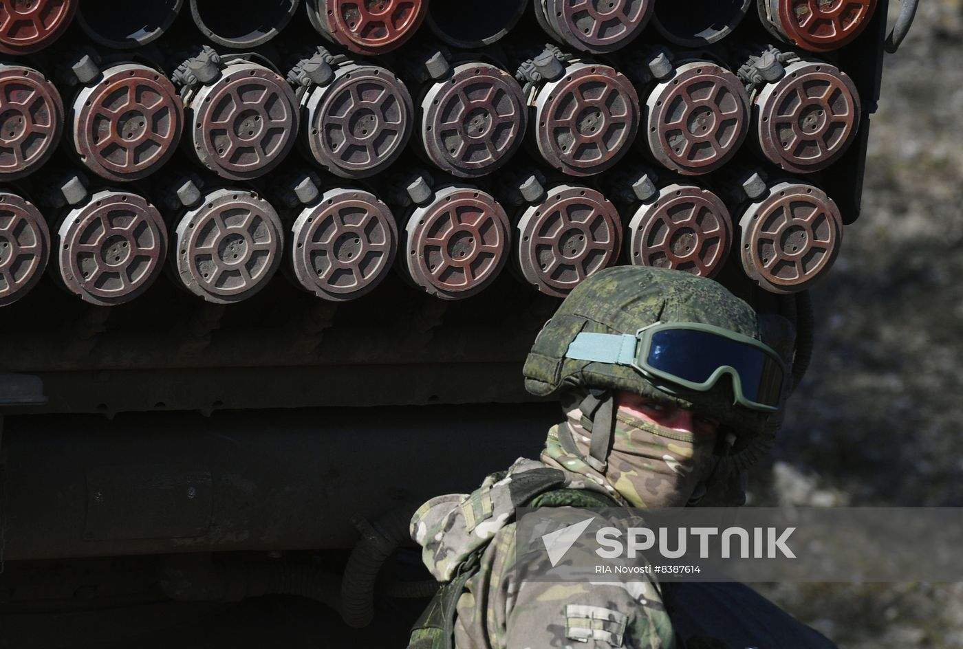 Russia Ukraine Military Operation Rocket Launchers