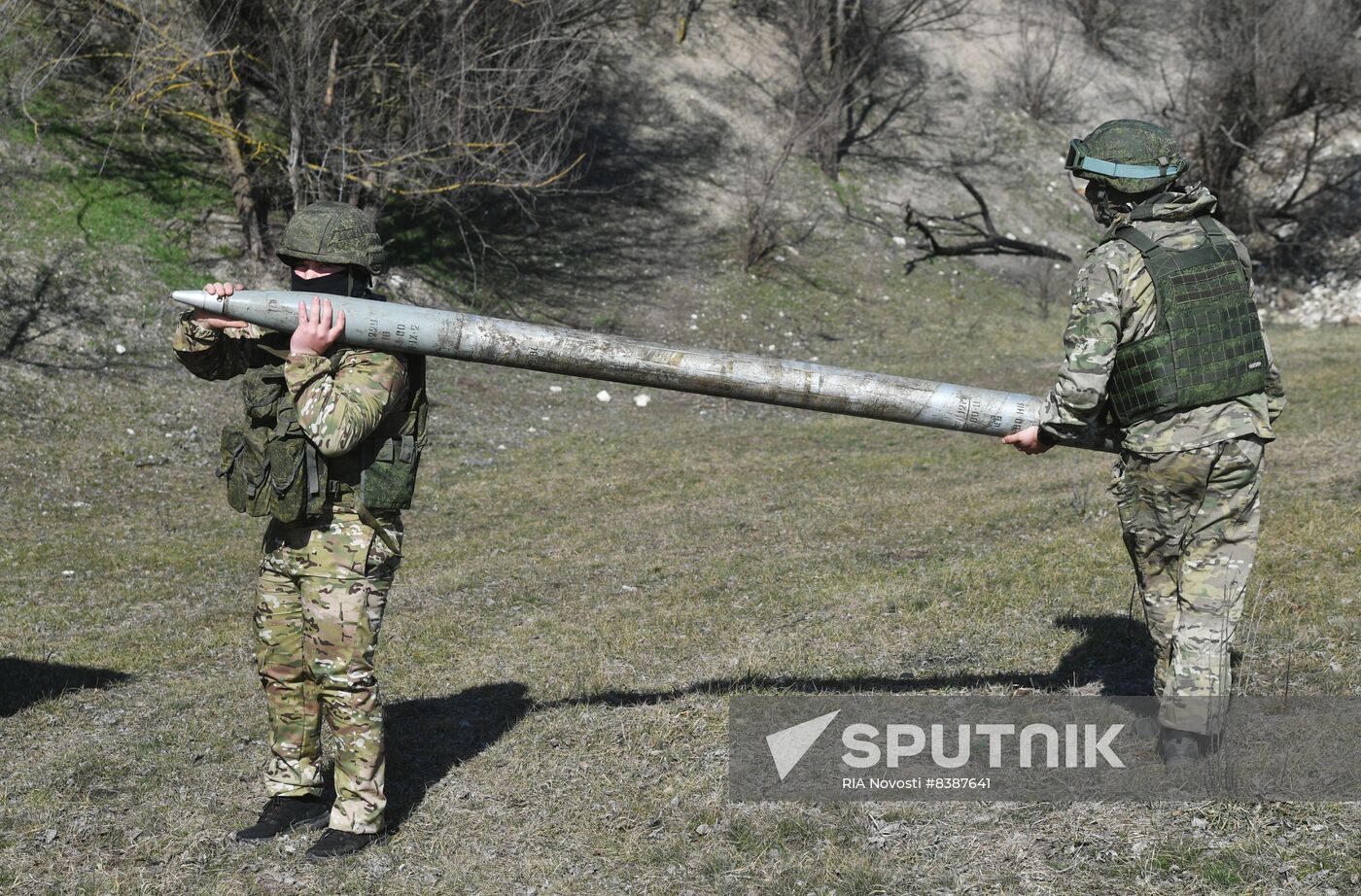 Russia Ukraine Military Operation Rocket Launchers