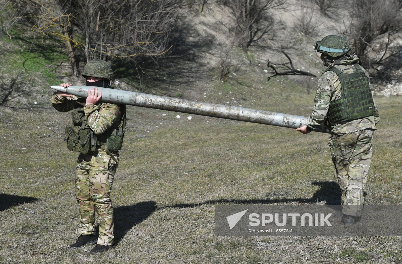 Russia Ukraine Military Operation Rocket Launchers