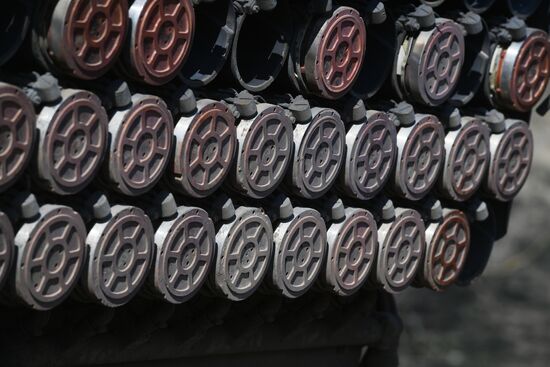 Russia Ukraine Military Operation Rocket Launchers