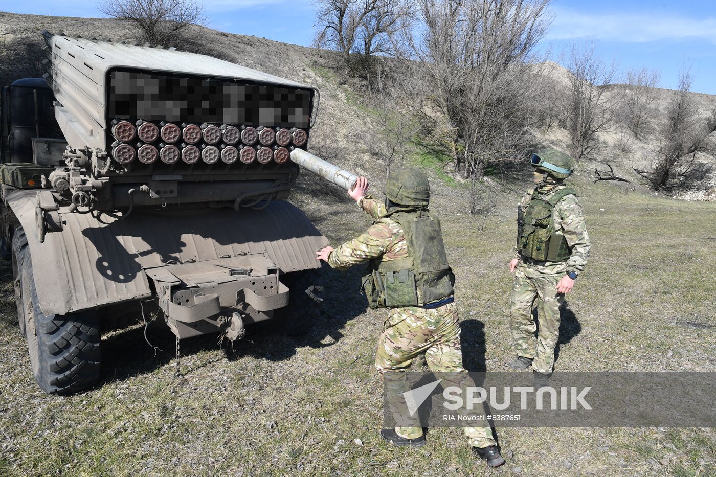 Russia Ukraine Military Operation Rocket Launchers