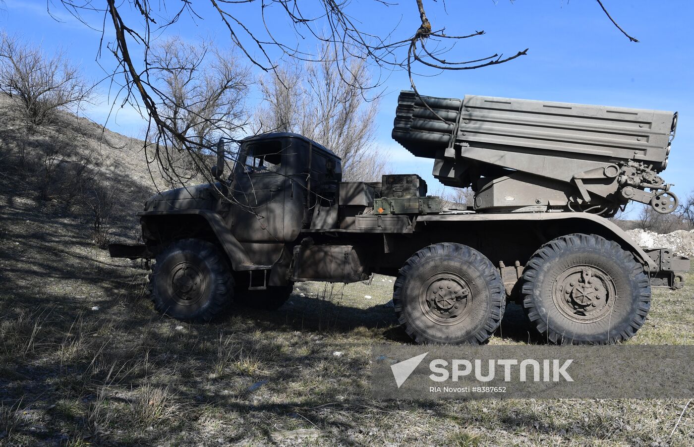 Russia Ukraine Military Operation Rocket Launchers